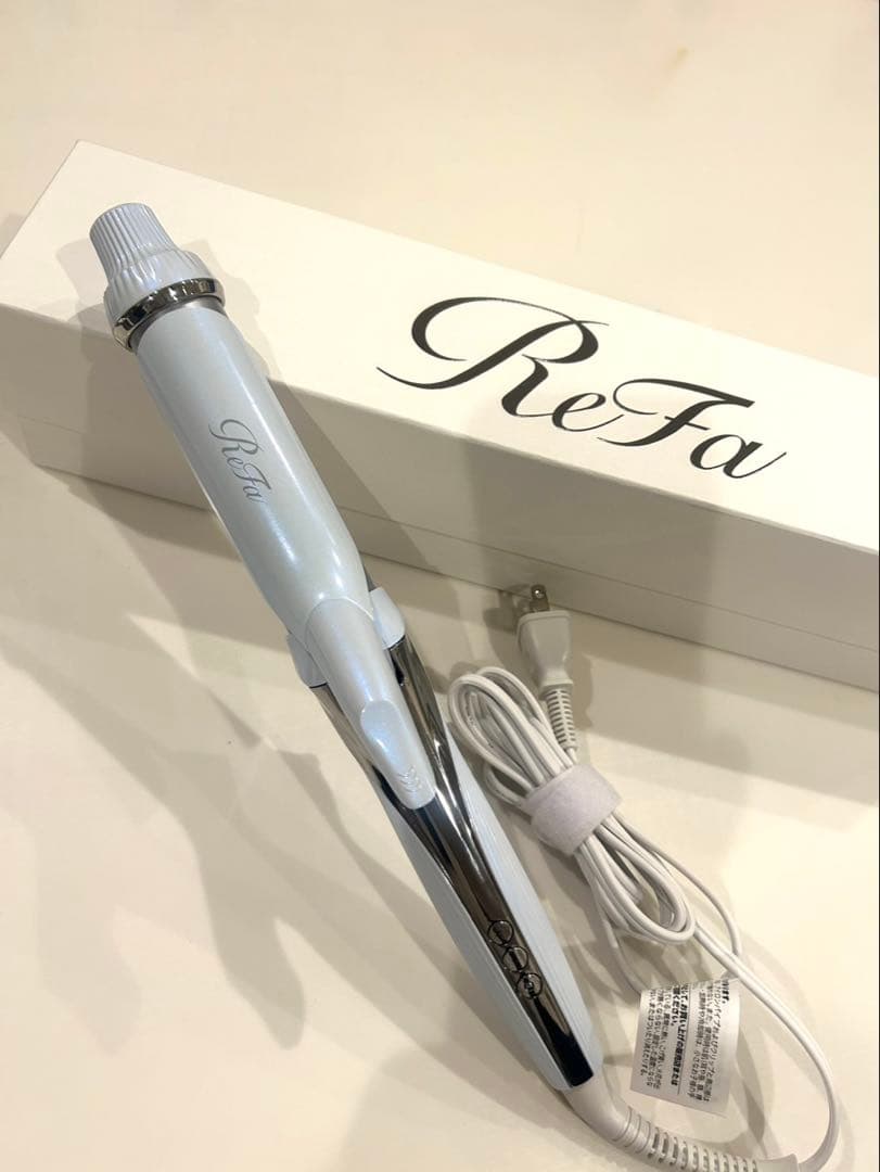 【新品同様】ReFa カールヘアアイロン ホワイト32mm
