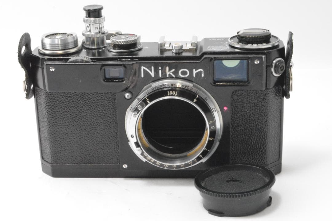 ニコン　Nikon S2 ブラック ボディ 後塗り