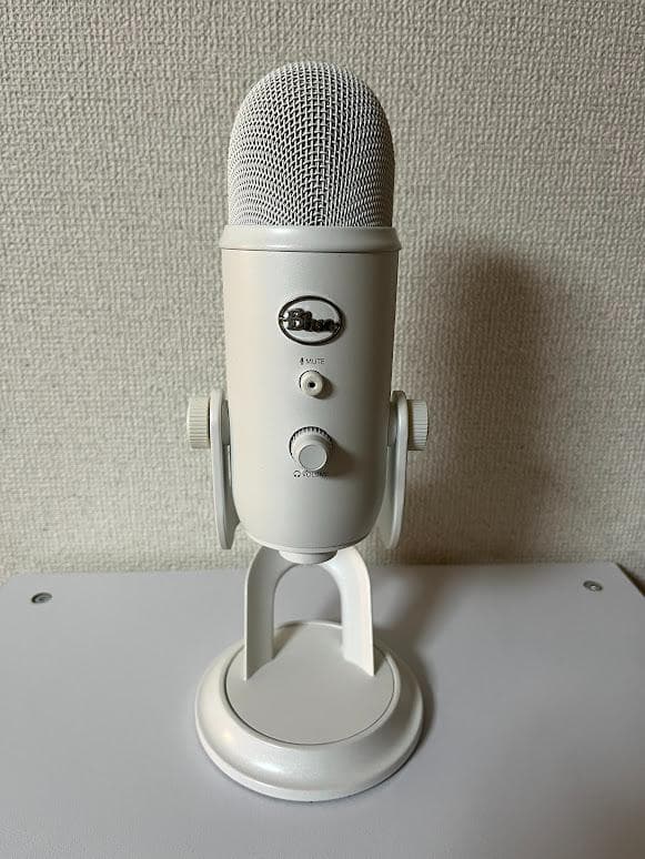 【美品】 Blue Yeti USBコンデンサーマイク ホワイト