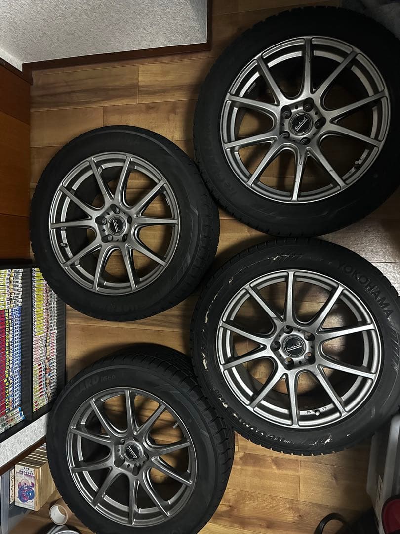 ヨコハマタイヤ iceGUARD iG60 スタッドレスタイヤ＋アルミ4本セット