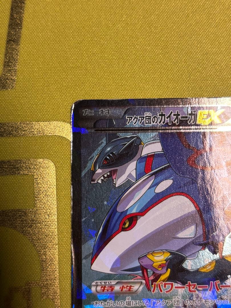 ポケモンカード マグマ団のグラードン アクア団のカイオーガ まとめ売り 引退品