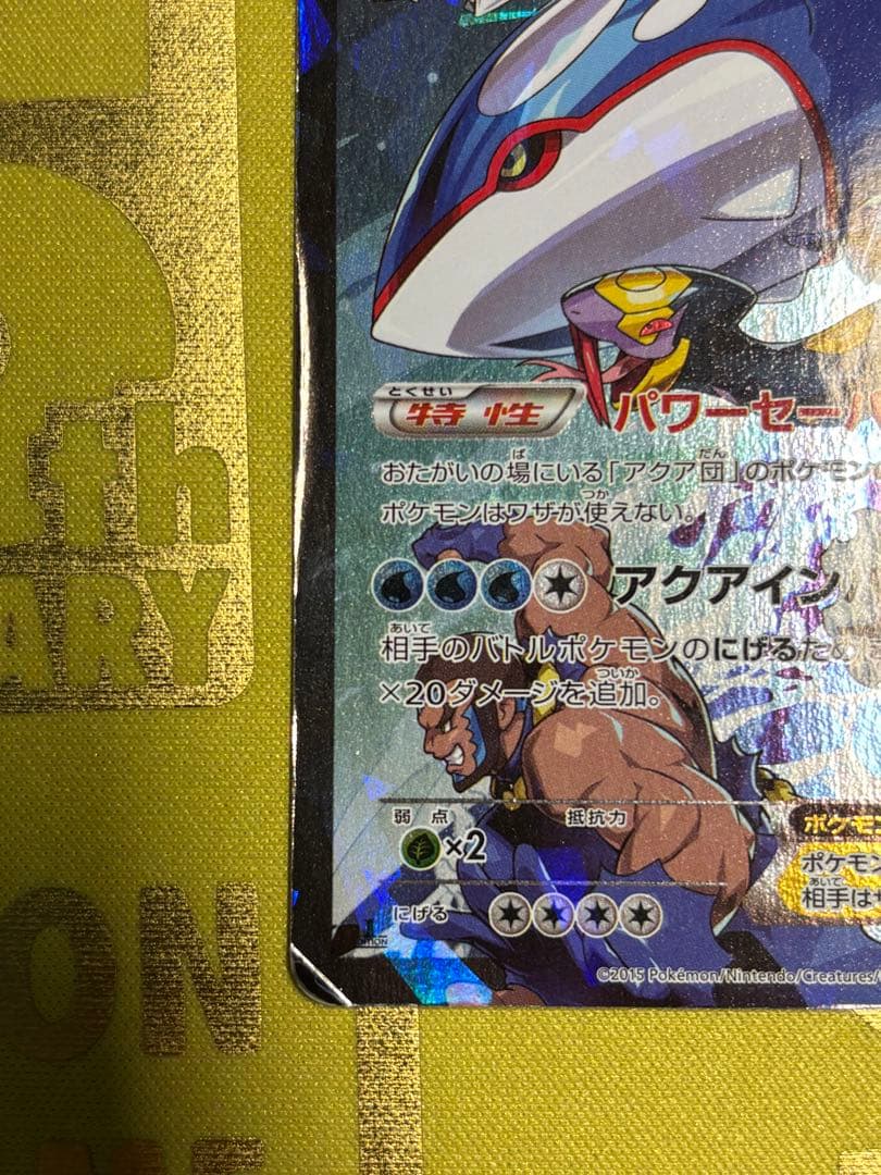 ポケモンカード マグマ団のグラードン アクア団のカイオーガ まとめ売り 引退品