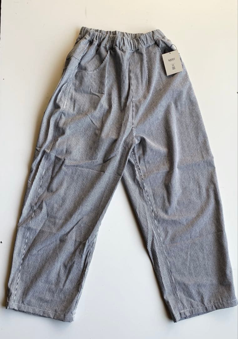 新品訳あり商品！NARU ヒッコリーノッポパンツ