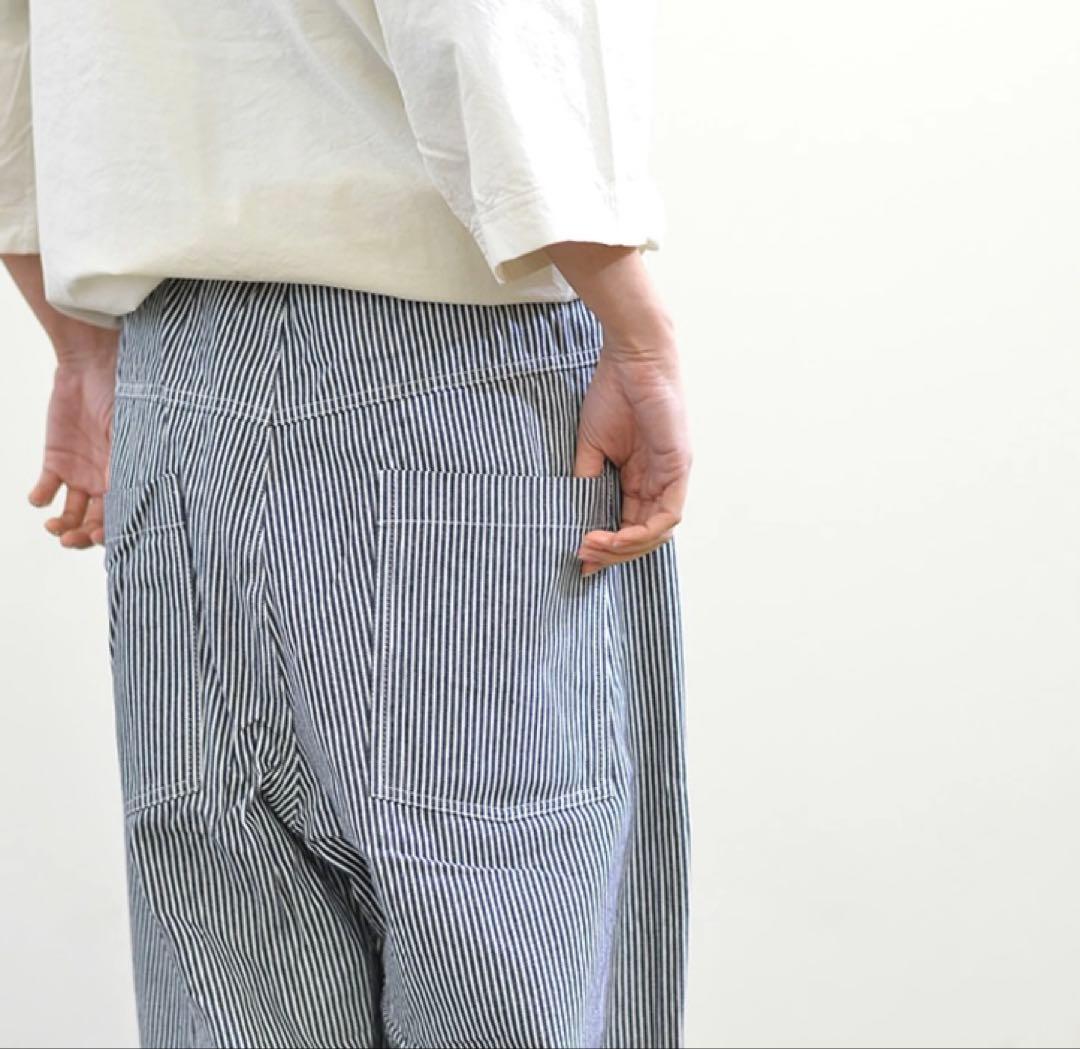 新品訳あり商品！NARU ヒッコリーノッポパンツ