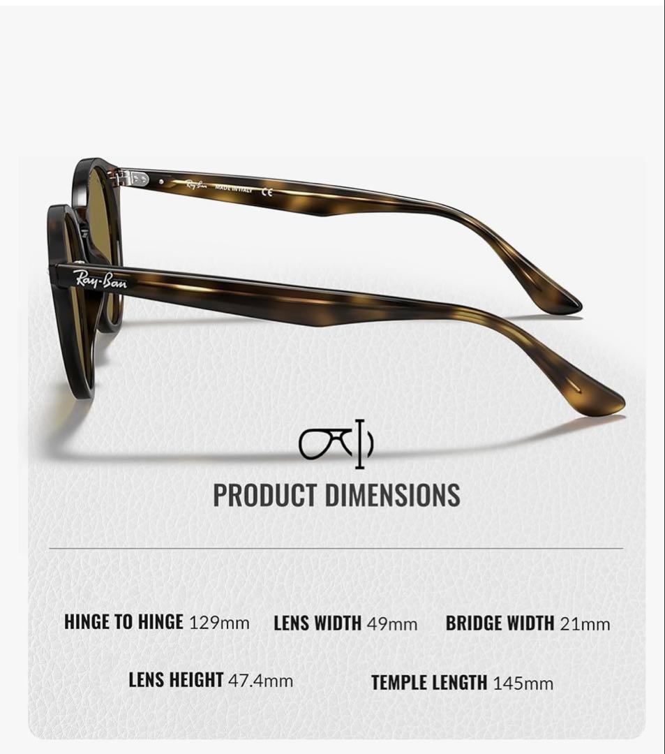 Ray-Ban RB2180-F 51口20 サングラス