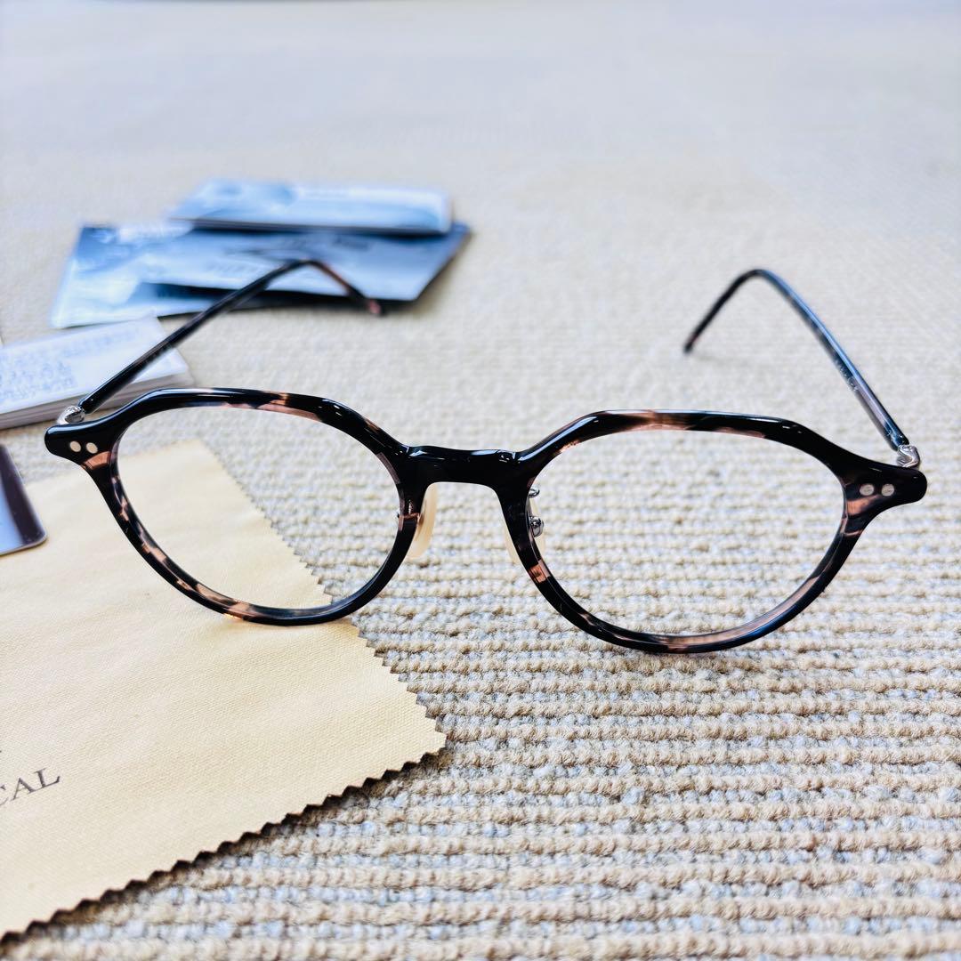 お値下げ　【付属品完備】金子眼鏡　KC-74 創業昭和三十三年　セルロイド