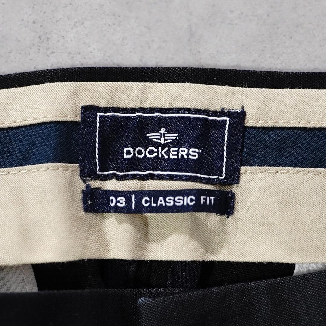 ドッカーズ リーバイス W30 チノパン ボトム 古着 パンツ 黒 17416