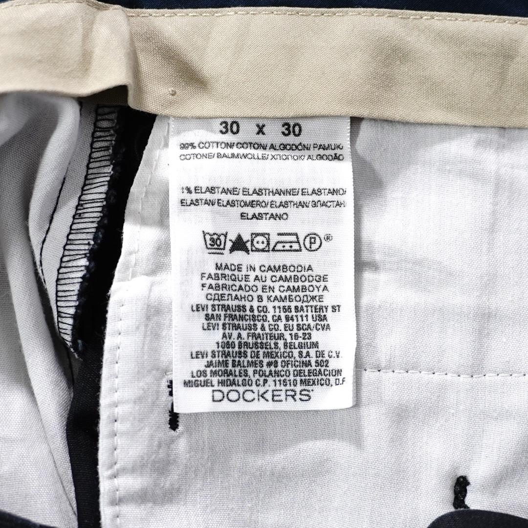 ドッカーズ リーバイス W30 チノパン ボトム 古着 パンツ 黒 17416