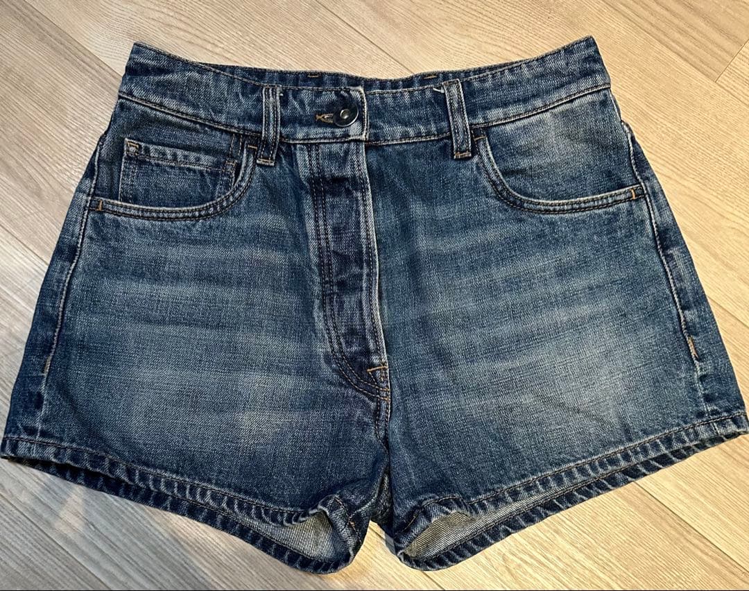 PRADA プラダ　デニムショートパンツ