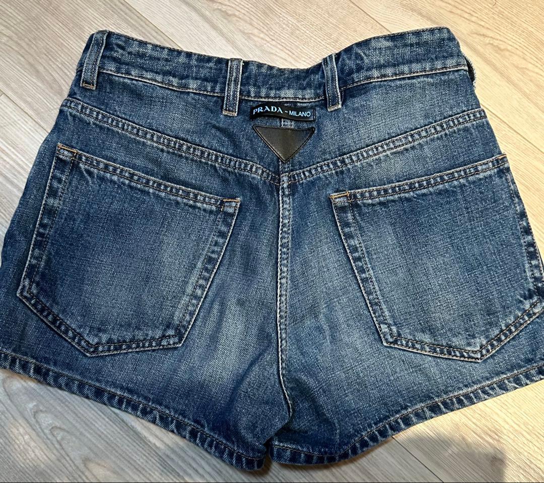 PRADA プラダ　デニムショートパンツ