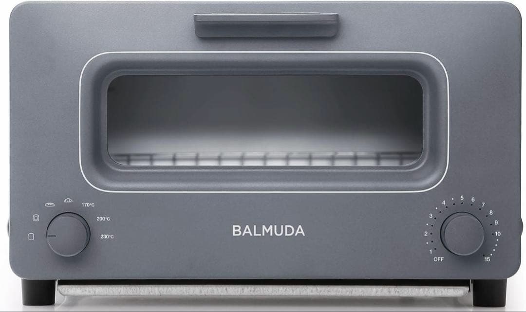 【新品未使用】バルミューダ スチームオーブントースター K01E-GW グレー