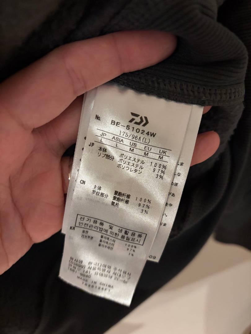 トップス TECH SWEAT CREW FREEDOM SLEEVE CHARCOAL