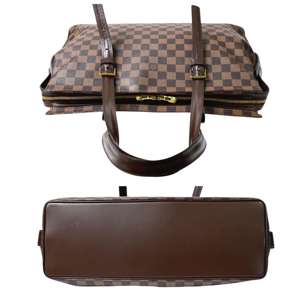 【美品】ルイヴィトン　ダミエ　チェルシー　トートバッグ　ショルダーバッグ　茶