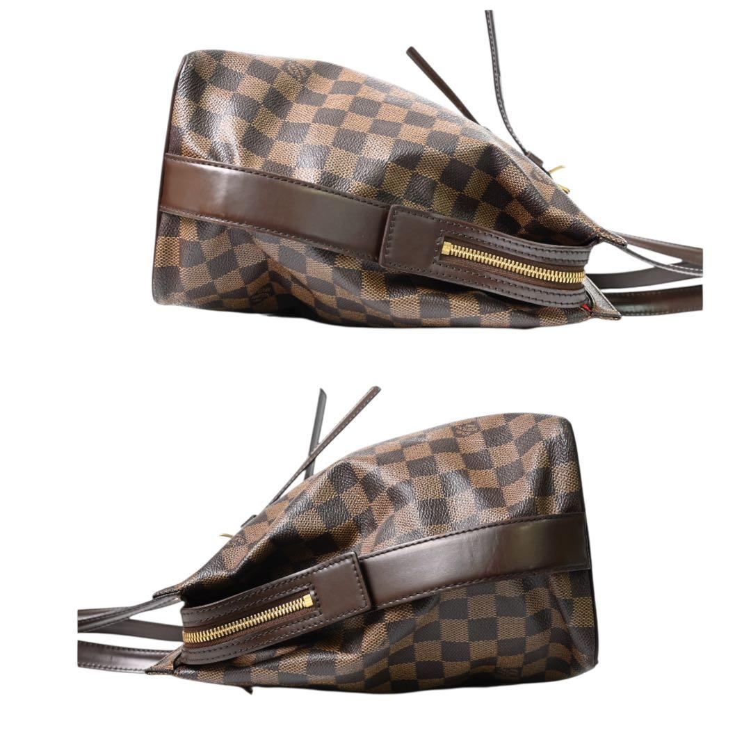 【美品】ルイヴィトン　ダミエ　チェルシー　トートバッグ　ショルダーバッグ　茶