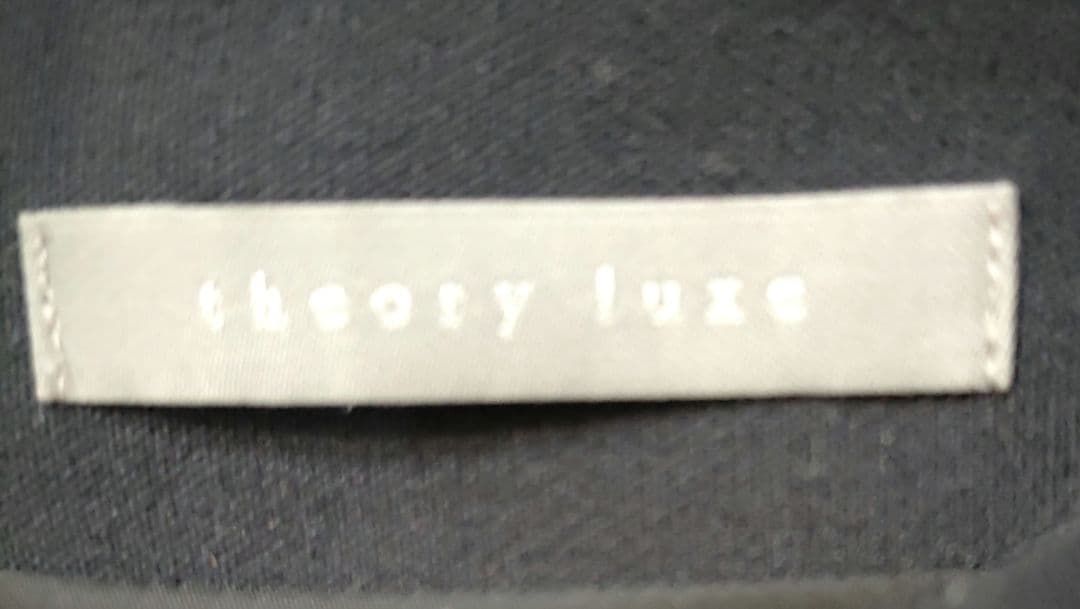 【theory luxe】ネイビーワンピース38