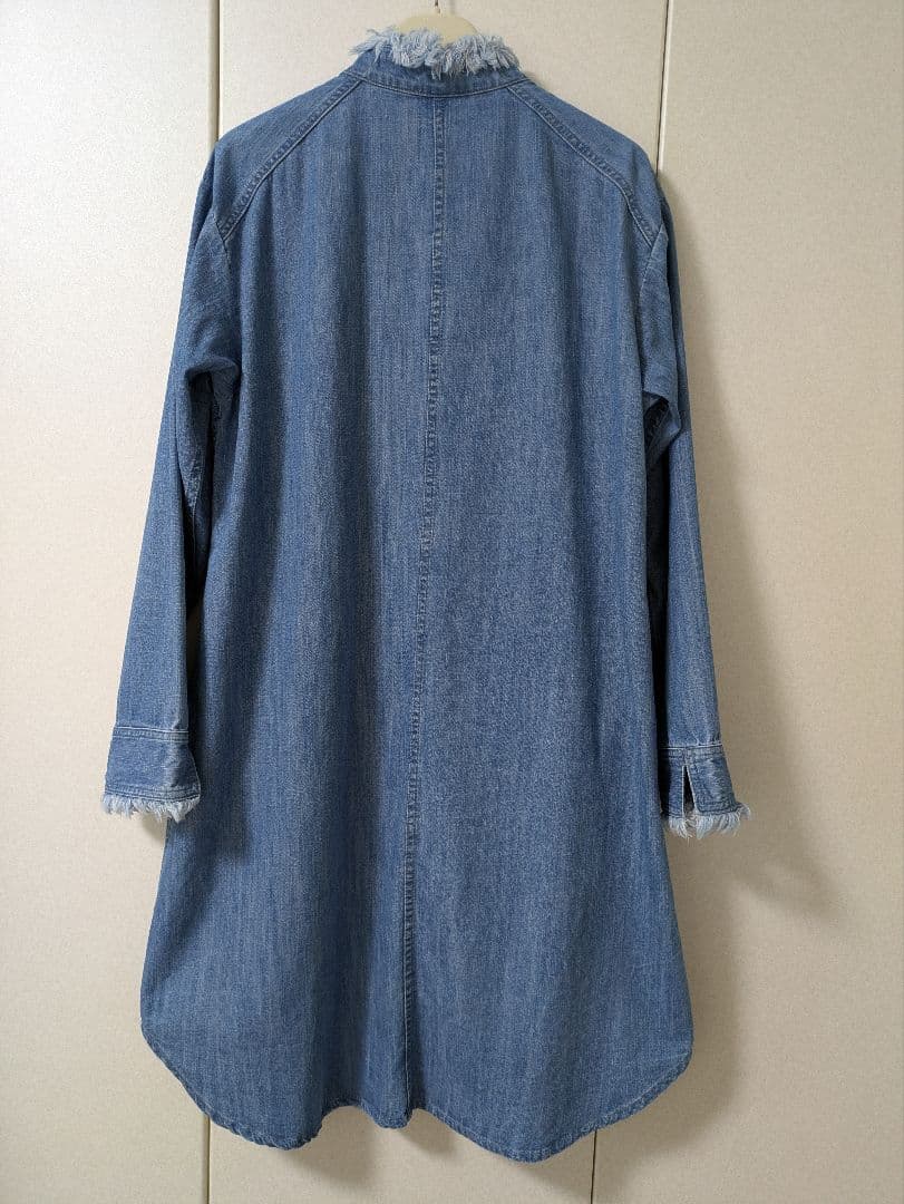 レリアン　デニムジャケットフリンジ付き