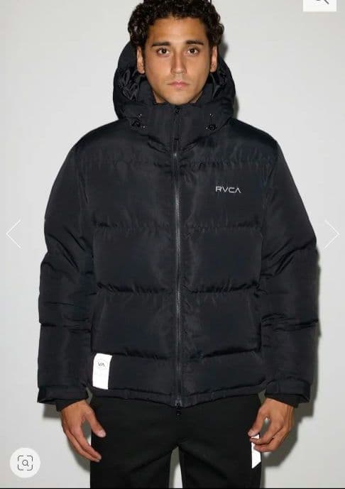 やーめん★RVCA×AZUL リフレクターパファージャケット