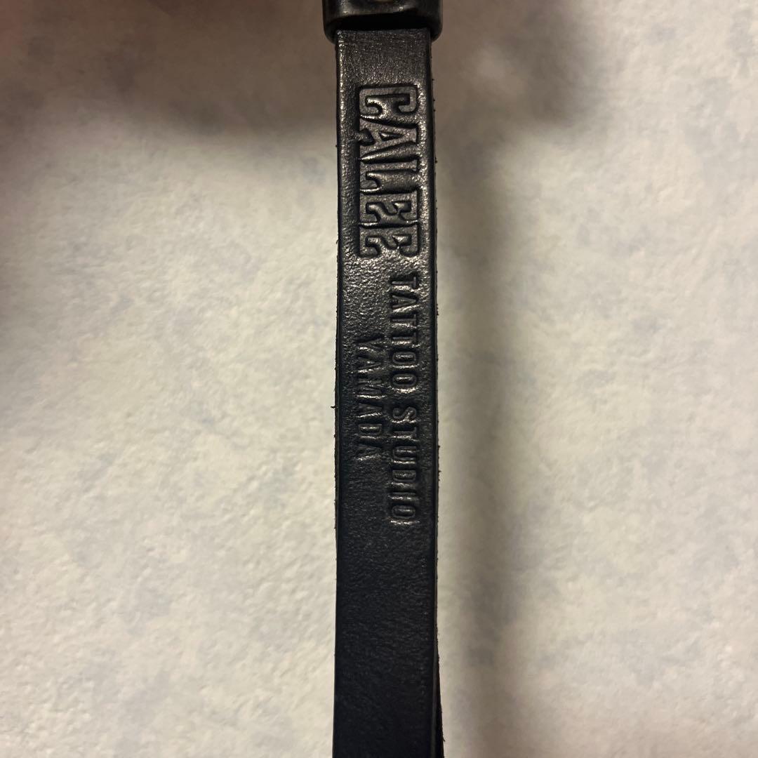 TATOO STUDIO YAMADA CALEE レザーキーホルダー 美品