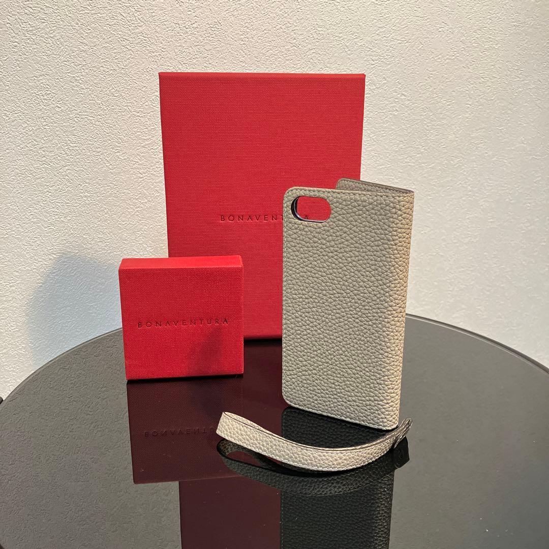 【新品同様】BONAVENTURA iPhone SE/8/7/6S ストラップ