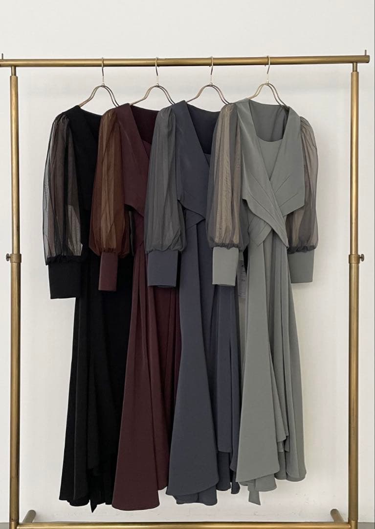 ★新品★ VALERIANE　クロスデザインドレス　2wayドレス