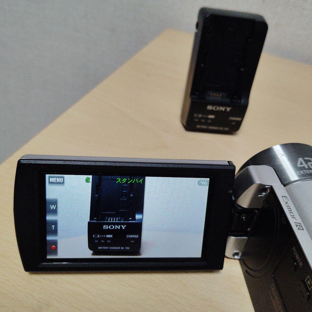 SONY HDR-CX180V ビデオカメラ バッテリーチャジヤーBC―TRV