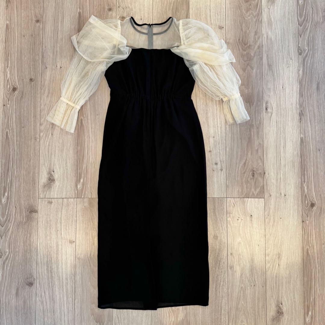 atlo ワンピース ドレス チュール オフショルダー Mサイズ フォーマル