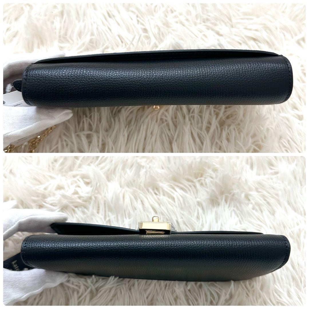 極美品✨️ケイトスペード フィービー ターンロックウォレット オン ア チェーン