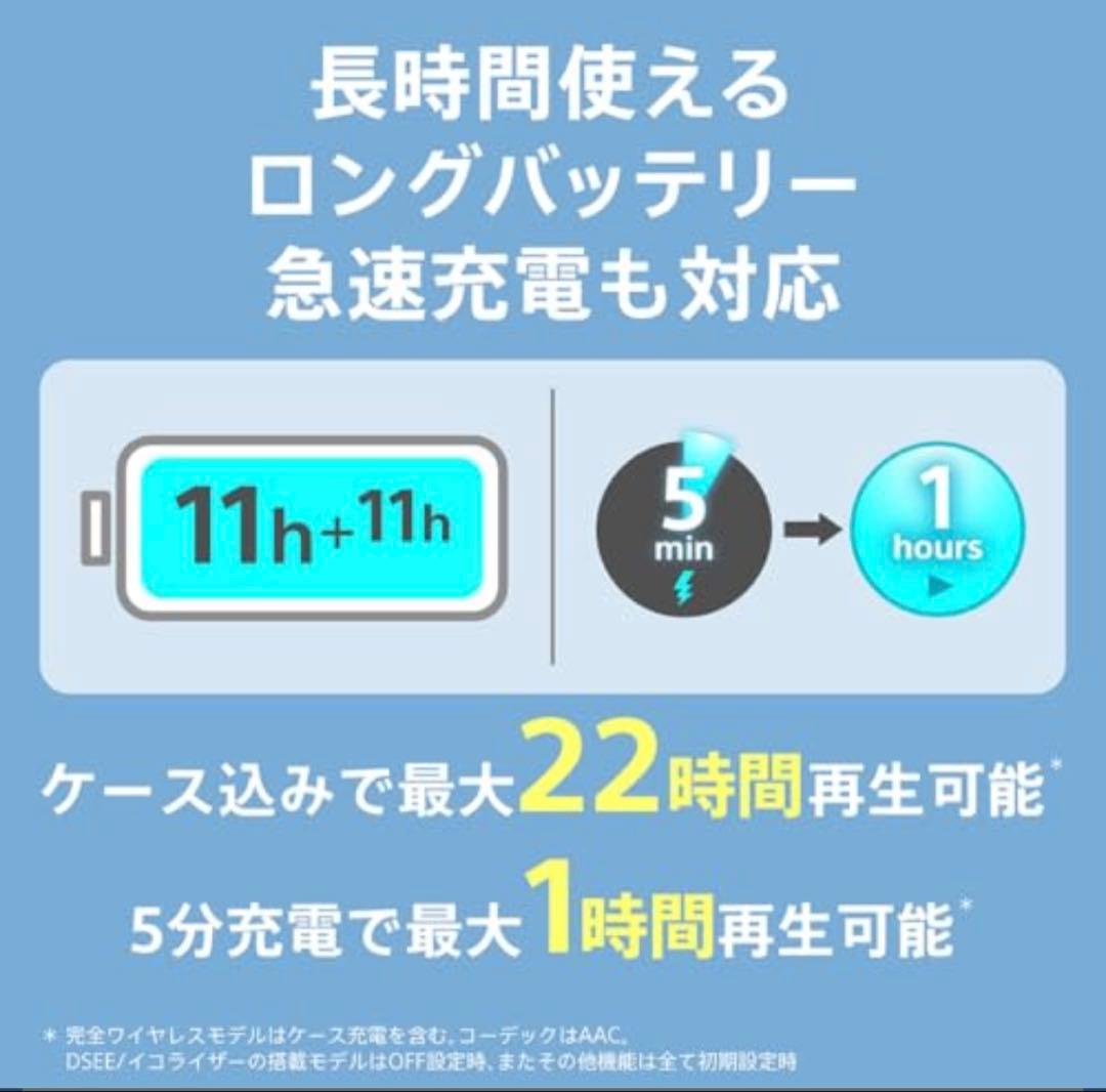 SONY 完全ワイヤレスイヤホン WF-C510 軽量小型　防滴　ホワイト