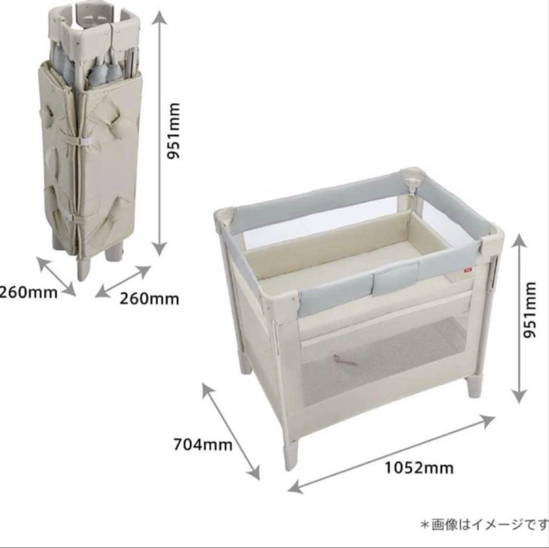 ★新品／未使用品★ Apric/アプリカ/ココネルエアープラスAB/ベビーベッド