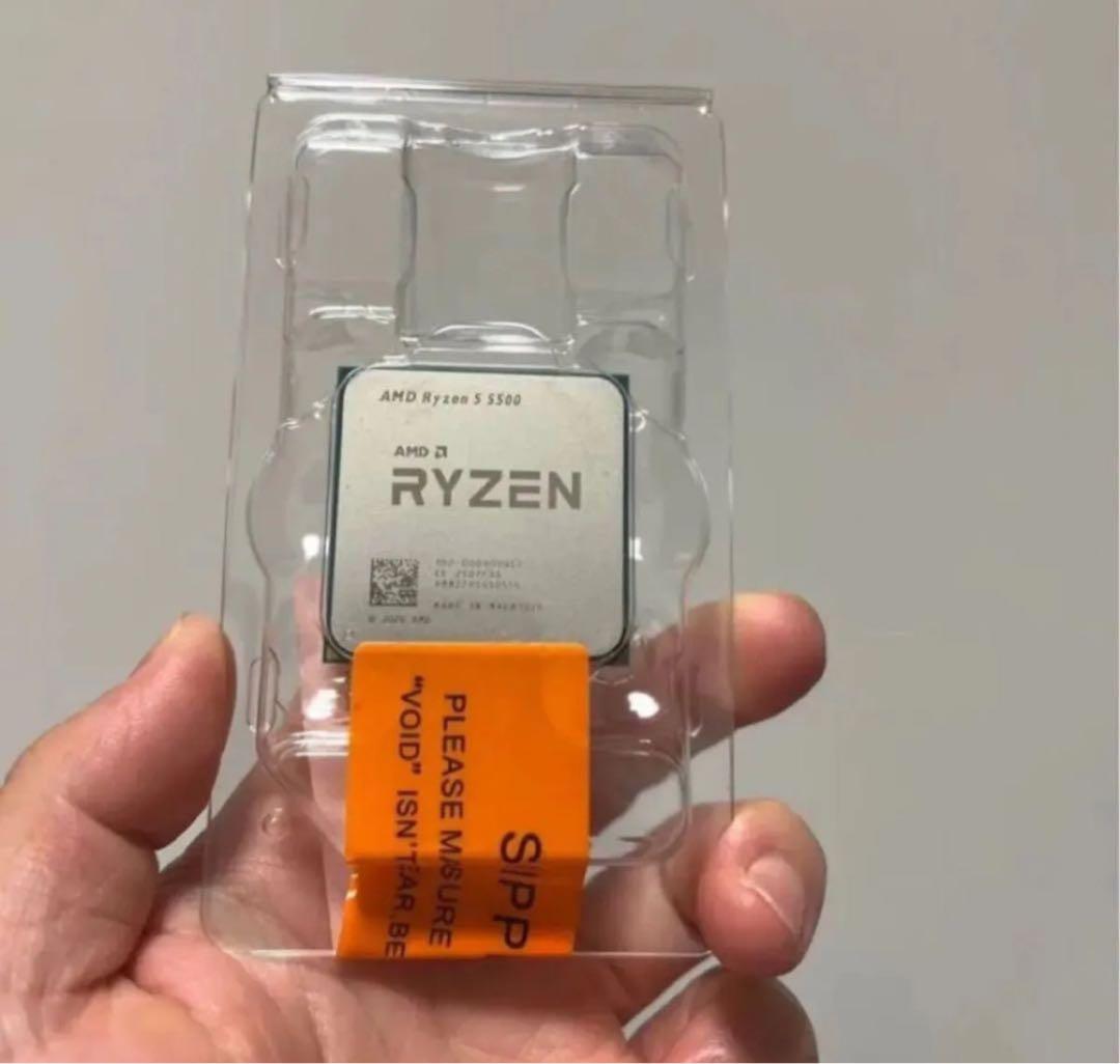 新品未使用 Ryzen 5 R5 5500 3.6ghz 6 コア1個
