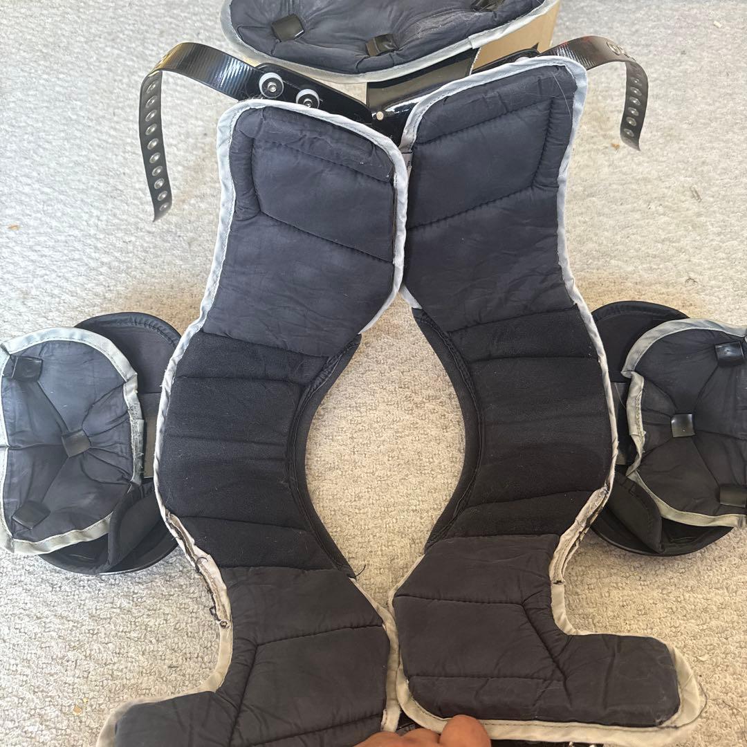 アメリカンフットボール ショルダーパッド SPK バックプレート付き