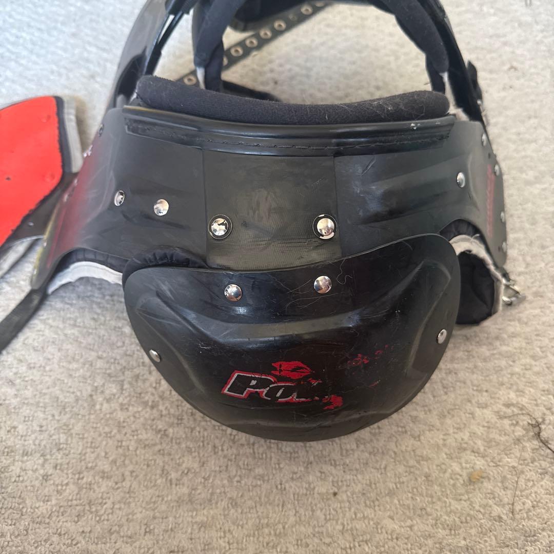 アメリカンフットボール ショルダーパッド SPK バックプレート付き