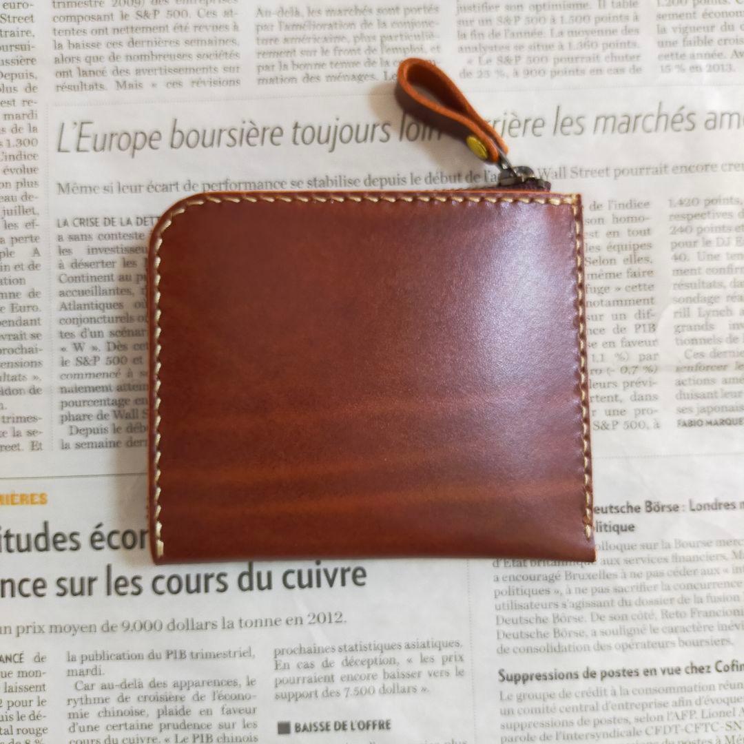 【ゲオルク】二つ折りスリムウォレット