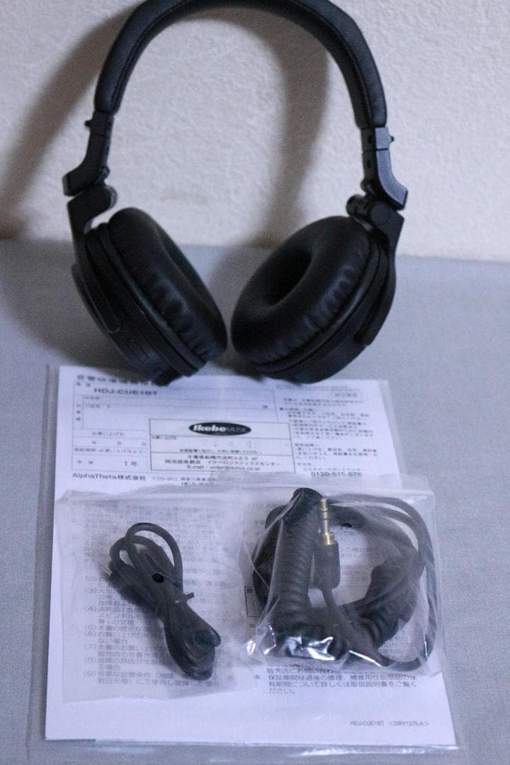 Pioneer ヘッドフォンDJ HDJ-CUE1BT-K(Bluetooth)