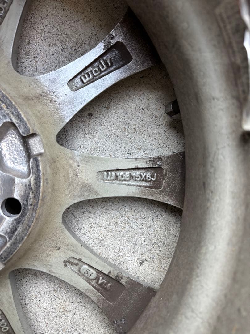 195/65R15 ICE GUARD IG60 アルミ＆スタッドレスセット5穴