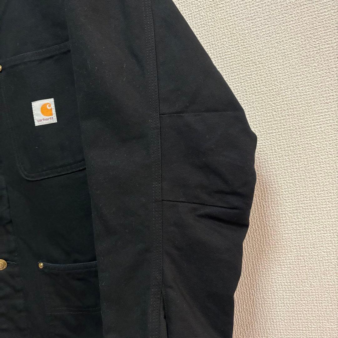 Carhartt 2022春カーハート ダックチョアジャケット M 黒 ブラック