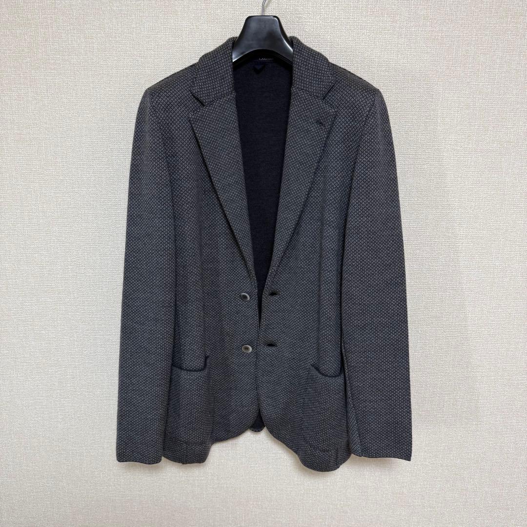 LARDINI ラルディーニ ニットジャケット 秋冬 グレー