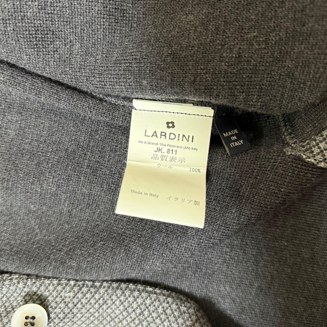 LARDINI ラルディーニ ニットジャケット 秋冬 グレー