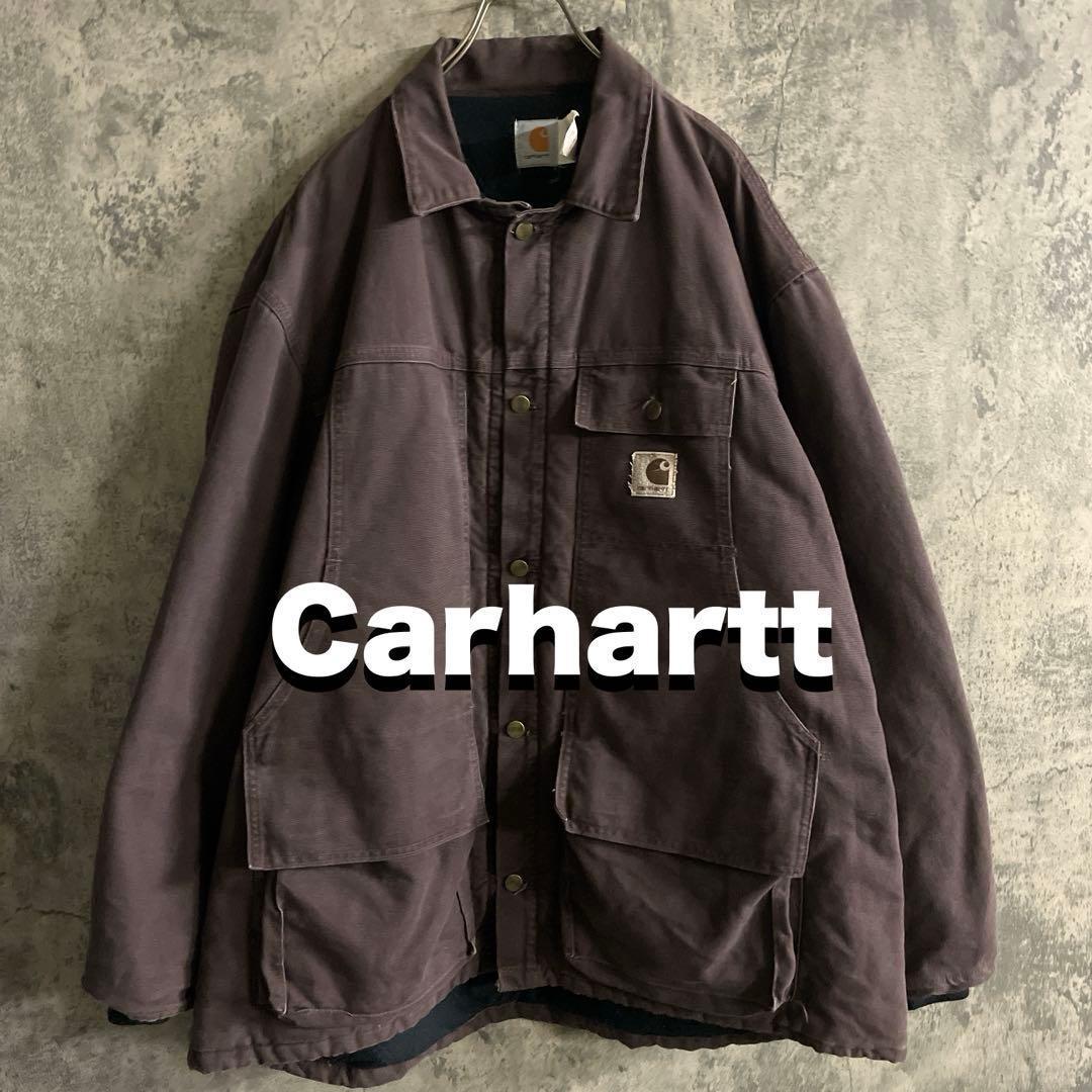 【超レアデル 美品】星タグUSA製 カーハート ダック アクティブジャケット