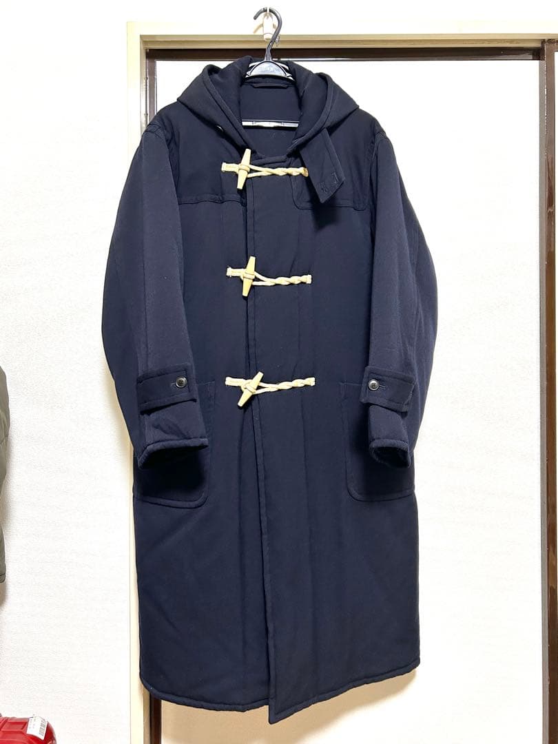 【価格見直しました】COMOLI コモリ ウール中綿ダッフルコート size1