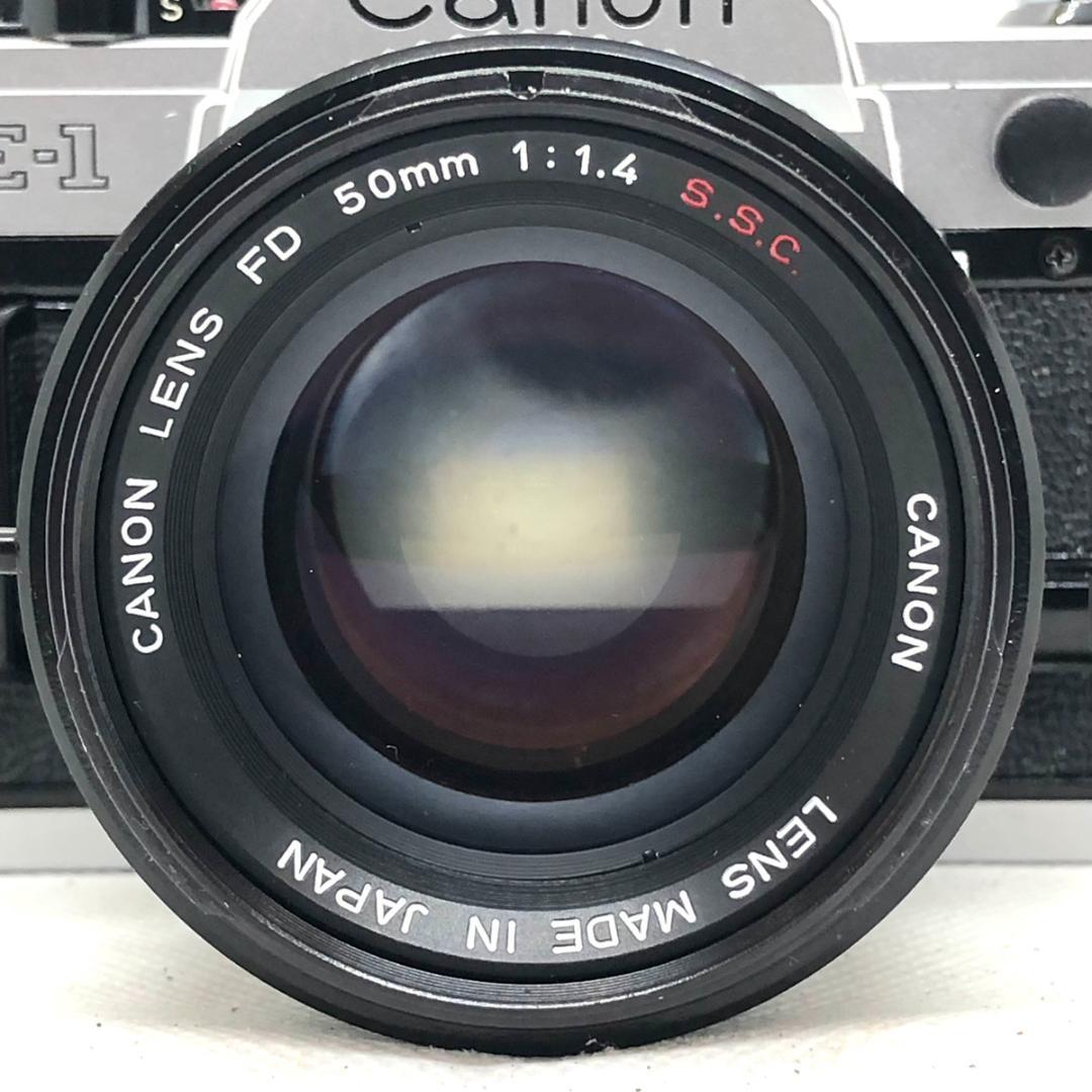 【C6383】Canon 50mm 1:1.4 s.s.c.フイルムカメラ