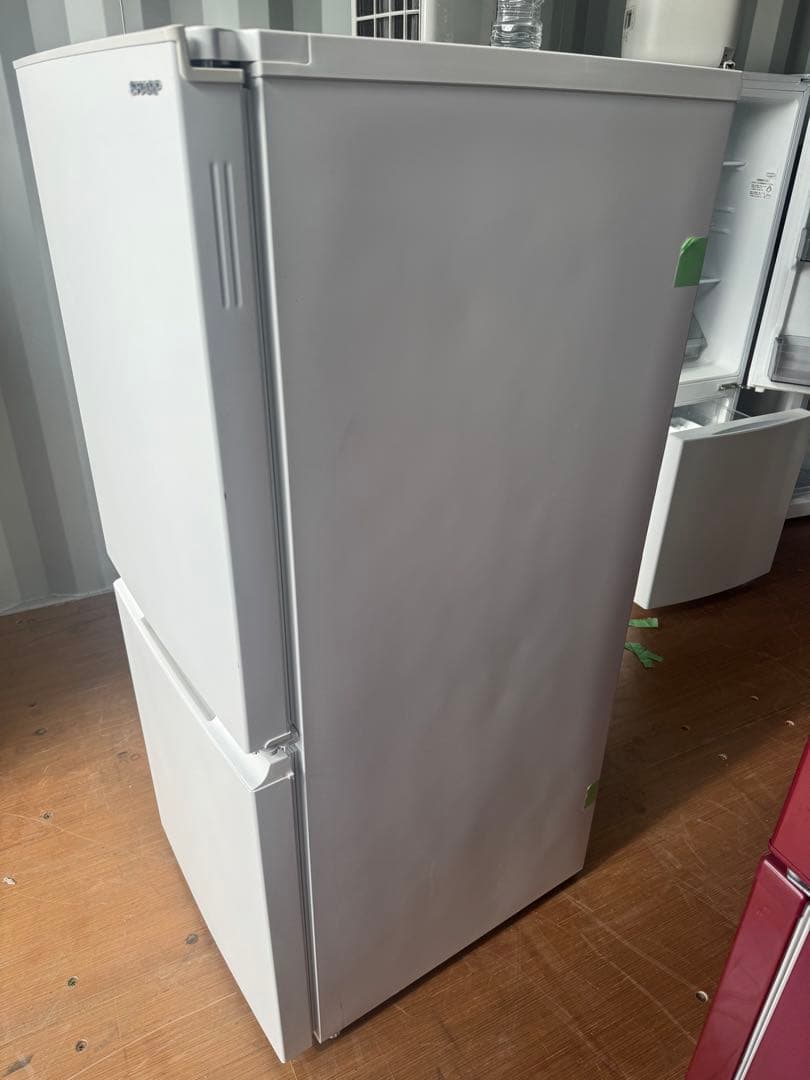 SHARP シャープ 冷凍冷蔵庫 SJ-D15J-W 152L（2022年製）