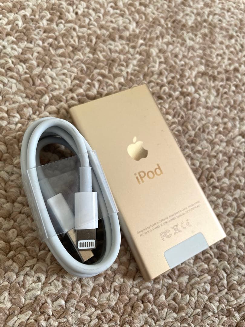動作品 iPod nano 第7世代 ゴールド 後期モデル Bluetooth