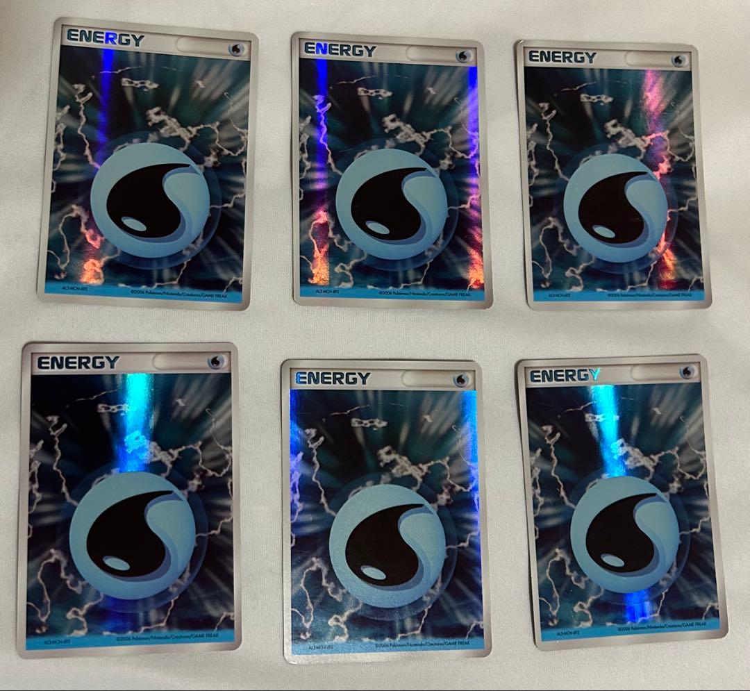 ホロンエネルギー　基本水エネルギー　6枚セット　ホロンの幻影　ポケカ