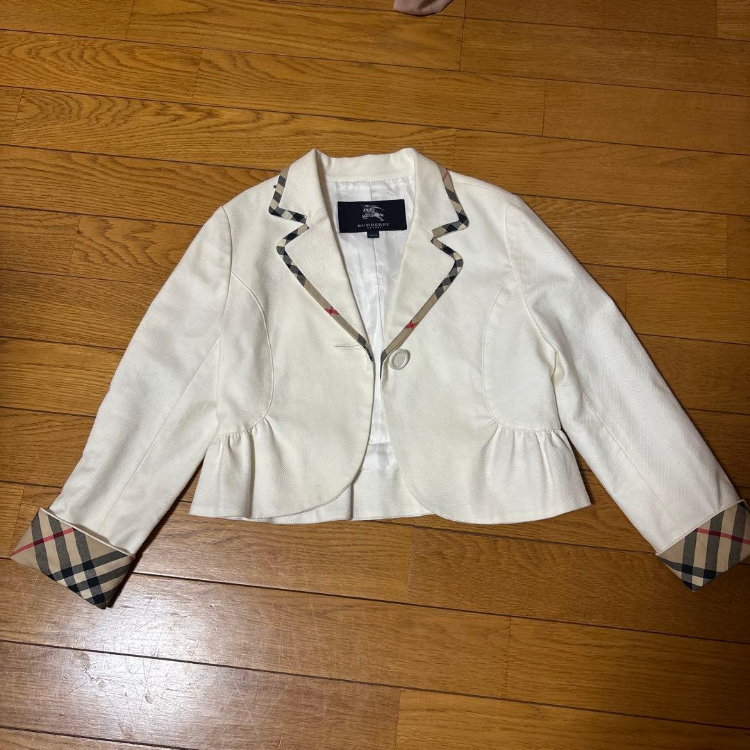 バーバリー　フォーマル　ブレザー　スカート130cm