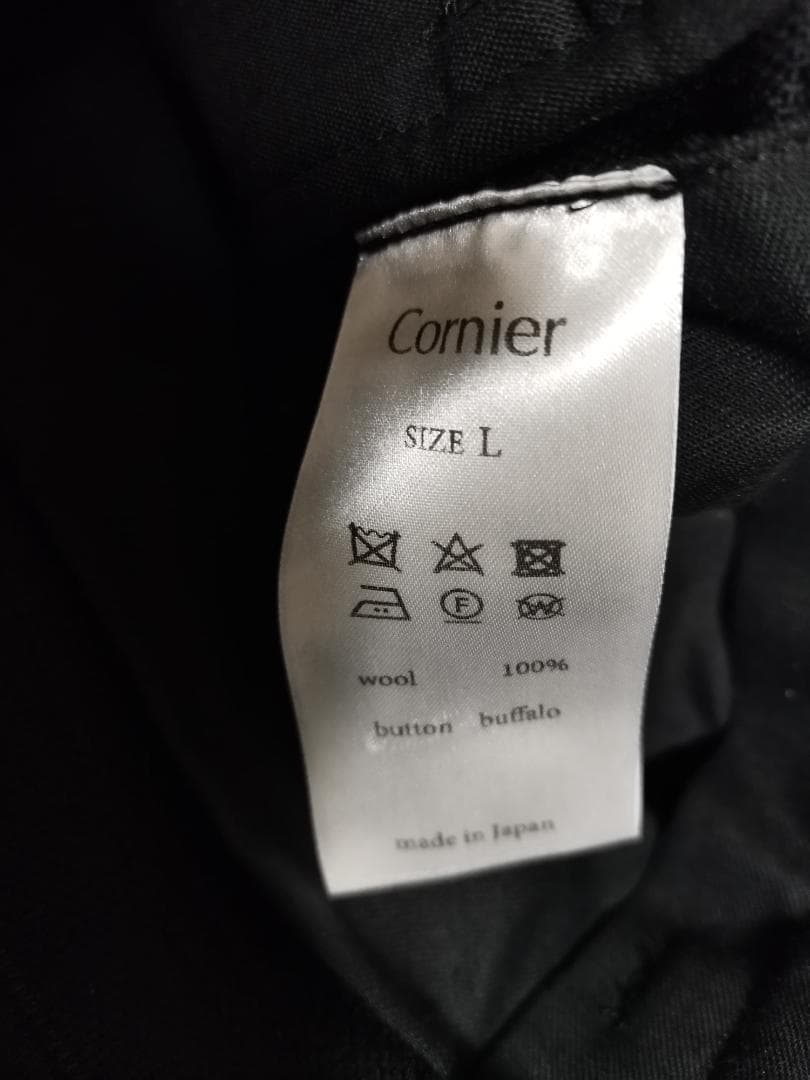 Cornier Super140's WOOL MAT SLACKS 未使用品