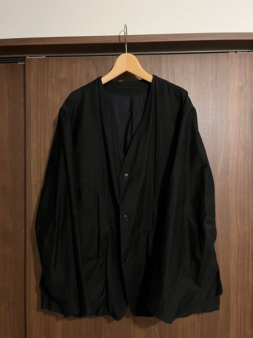 comoli コモリ 21ss コットンサテン ハンティングジャケット