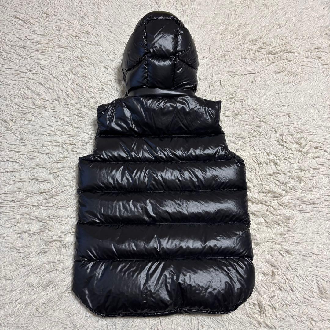 未使用 TATRAS POSEIDONE ダウンベスト ブラック 01 フード