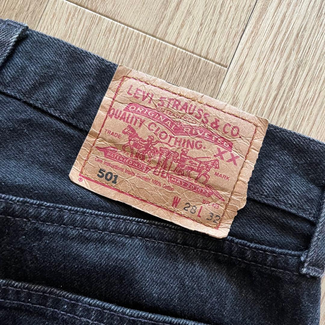 90's Levi's 501 ブラックW28