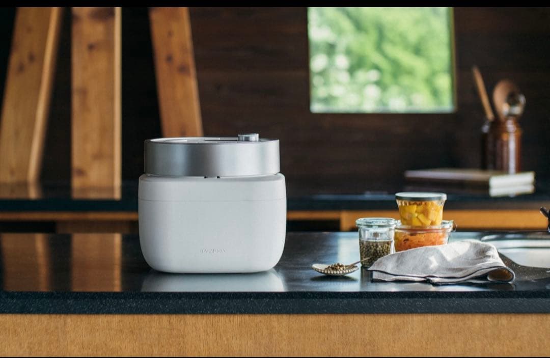 【新品未開封】 BALMUDA The Gohan KOSA-WH